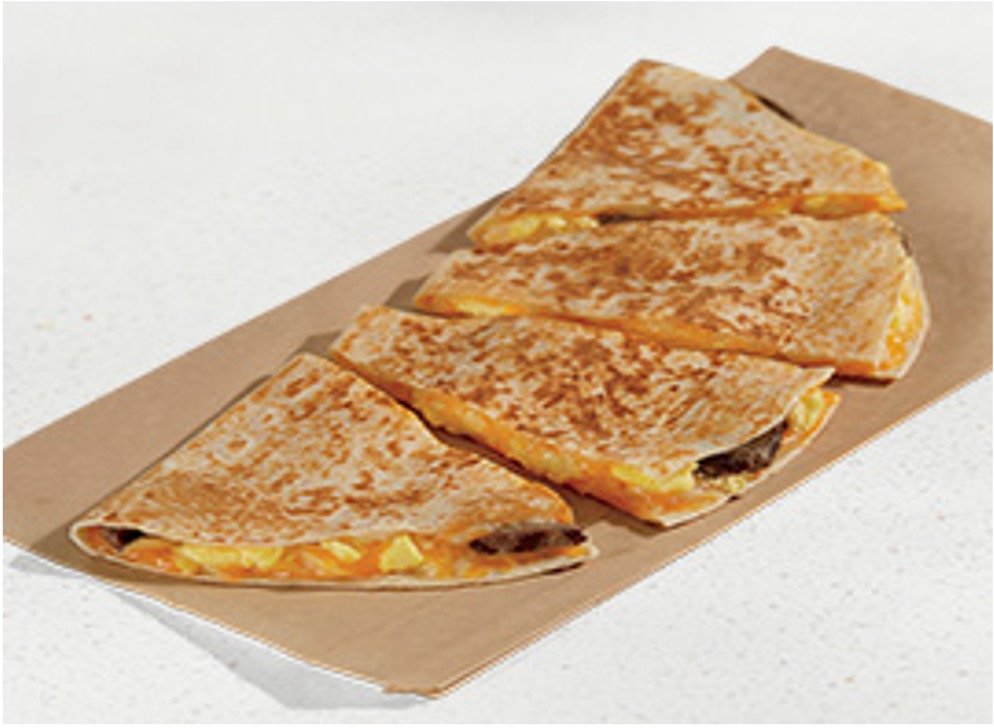 Taco Bell Breakfast Menu Items - Breakfast Quesadilla Steak